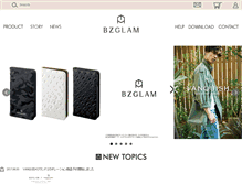 Tablet Screenshot of bzglam.com